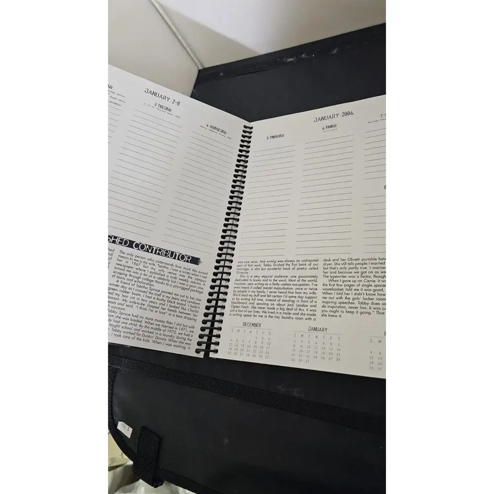 2006 Stephen king desk calendar